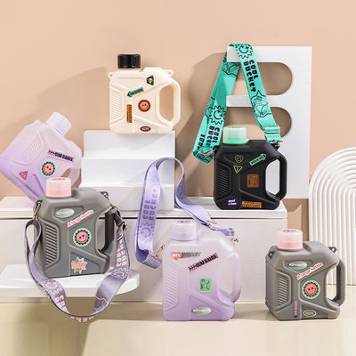 체육관 스포츠 스트립과 함께 플라스틱 물병 큰 용량 1200ml 1600ml 직접 마시는