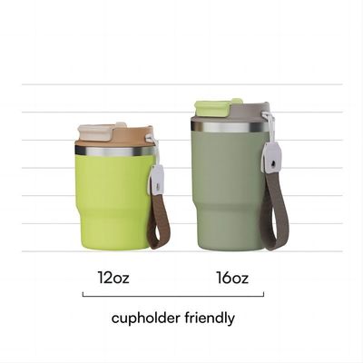 스테인리스 스틸 16oz 진공 단열 커피 컵 BPA 무료 뚜?? 사용자 정의