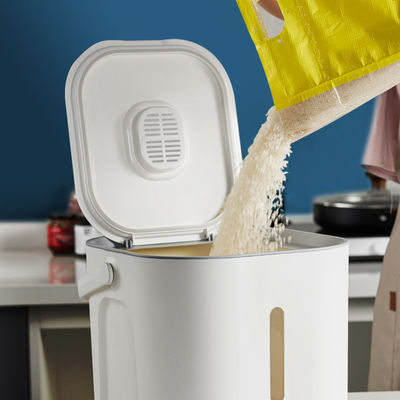 사용자 지정 로고 식품 등급 PP 플라스틱 쌀 저장 용기?? 가 5-10kg 부하
