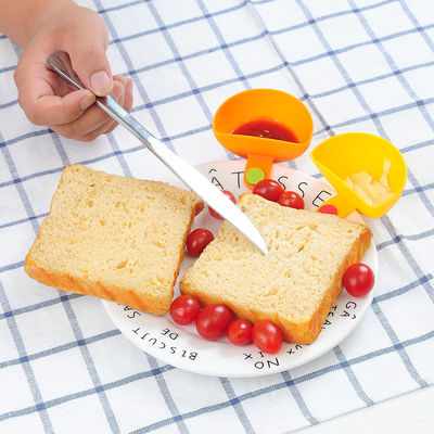 10g 식초 토마토 담긴 클립 향신료 접시 플라스틱 담긴 클립 그릇 접시 보관기