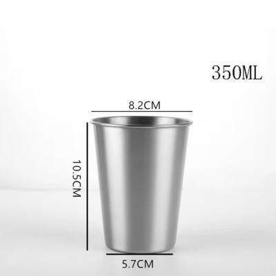 1개 12온스 어린이 스테인리스 스틸 우유 머그 다채로운 실리콘 뚜?? 과 빨대