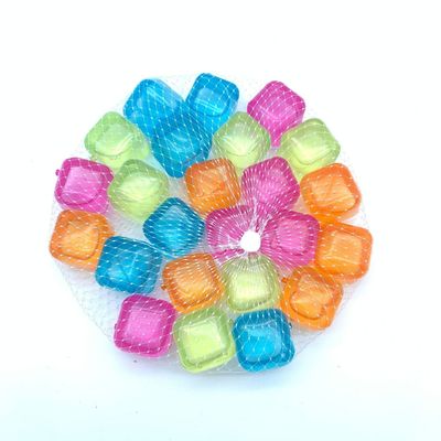 색채 넘치는 냉동용 얼음 큐브 310g 식품용 재료로 만든 BPA 없는 플라스틱