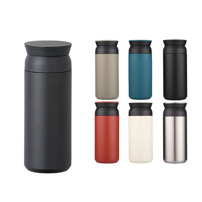 350ml 500ml 이중 벽화 여행 커피 텀블러 접착 코팅 진공 격리