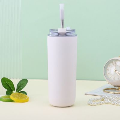 7.6*19.7CM 휴대용 스테인리스 스틸 커피 컵 텀블러