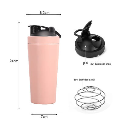 사용자 지정 로고 허용 500g BPA 무료 운동장 소용 디자인으로 격리 된 쉐이커 병
