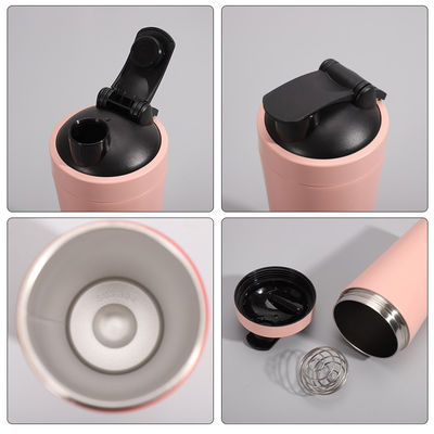 사용자 지정 로고 허용 500g BPA 무료 운동장 소용 디자인으로 격리 된 쉐이커 병