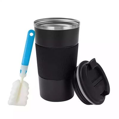 380ml 용량 스테인레스 스틸 커피 머그 자동차 여행 사용자 정의 색상 받아 들인다