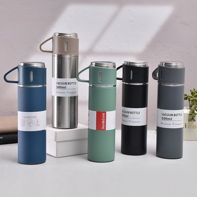 스테인리스 스틸 테르모 17oz 진공 격리 병 손잡이 330g 성인용으로 설계