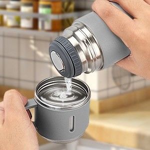 스테인리스 스틸 테르모 17oz 진공 격리 병 손잡이 330g 성인용으로 설계