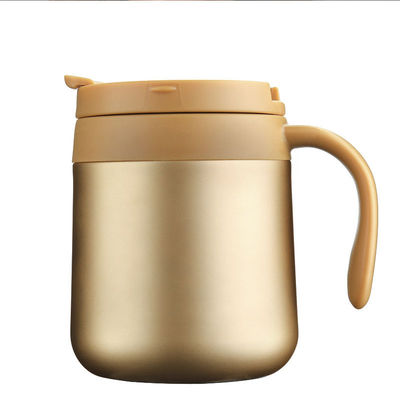 사용자 지정 로고 수용 350ML12oz 스테인리스 스틸 커피 여행 머그 손잡이