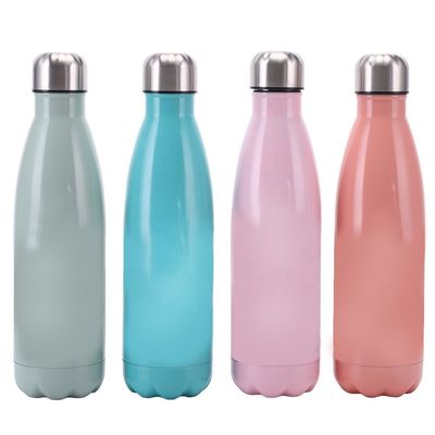 500ML 콜라 모양 스테인리스 스틸 이중 벽 진공 물병