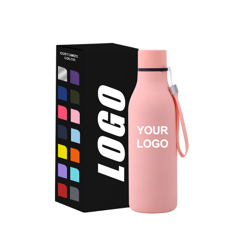 550ml 스테인리스 스틸 진공 물병으로 완벽한 온도에서 당신의 음료를 유지