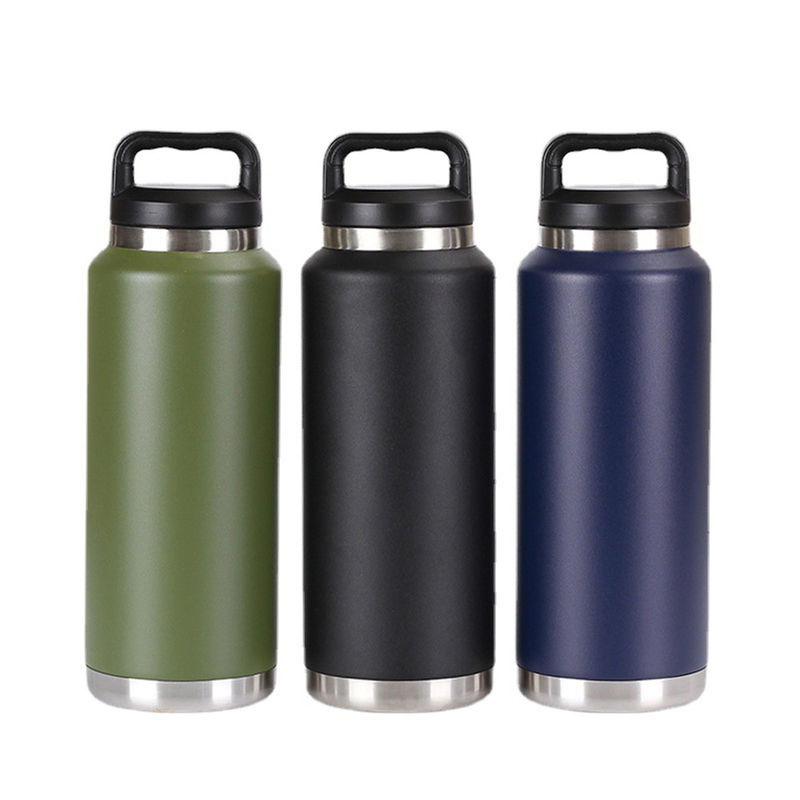 스테인레스 스틸 26oz 물병 큰 용량 36oz 이중 벽 휴대 18oz 병